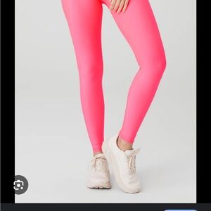 Alo fluorescent Pink Leggings